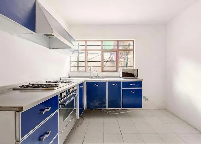 Apartment Casa De 1 Piso Con Jardin Cerca Del Aeropuerto Cdmx 3 Recamaras Y Parking Mexiko-Stadt