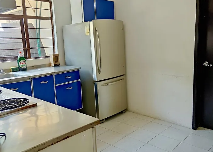 Apartment Casa De 1 Piso Con Jardin Cerca Del Aeropuerto Cdmx 3 Recamaras Y Parking Mexiko-Stadt